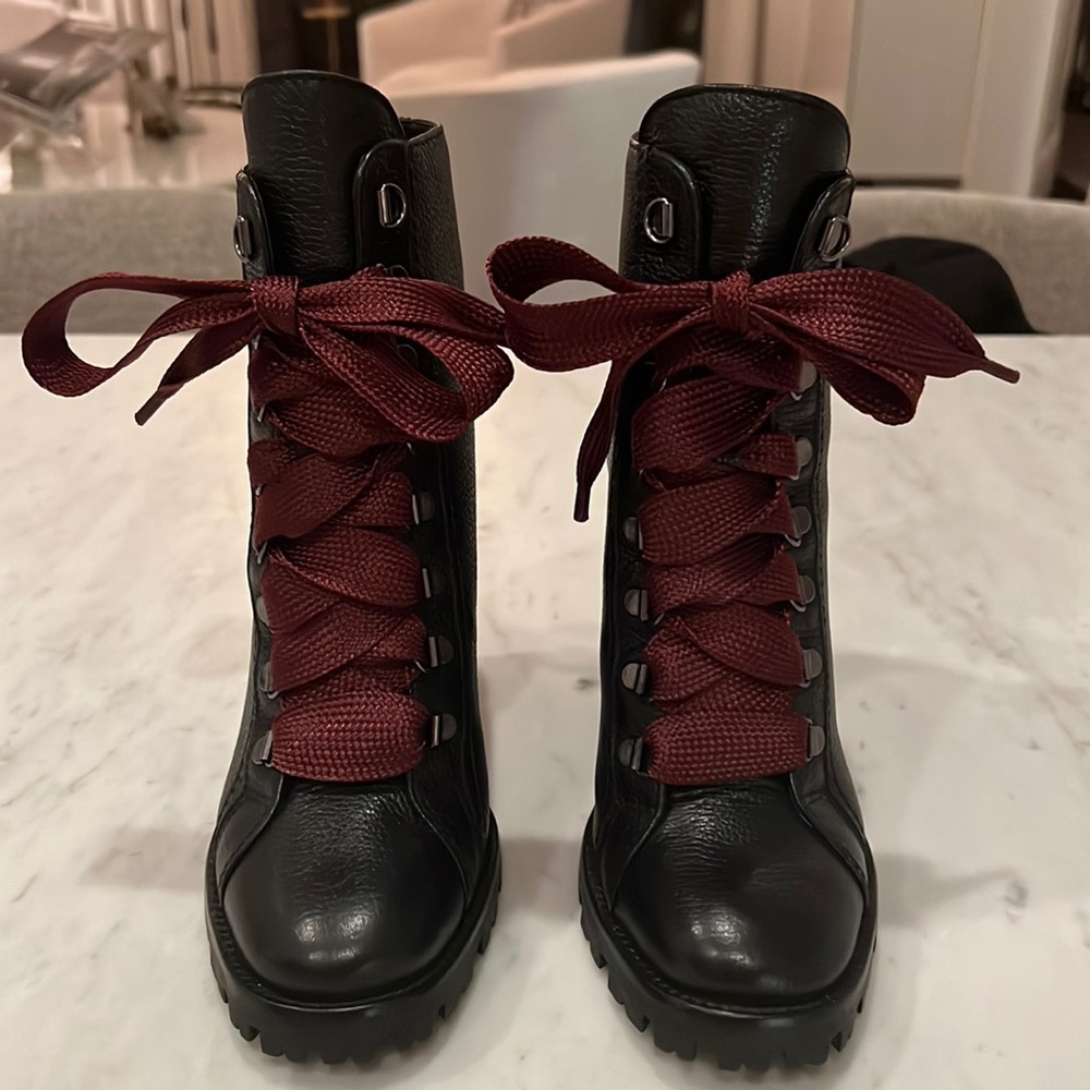 Schutz Zara lace up boots